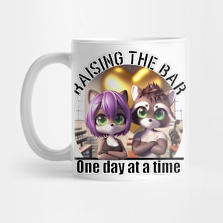 Raising the Bar Raccoons Mug